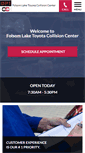 Mobile Screenshot of folsomlaketoyotacollision.com